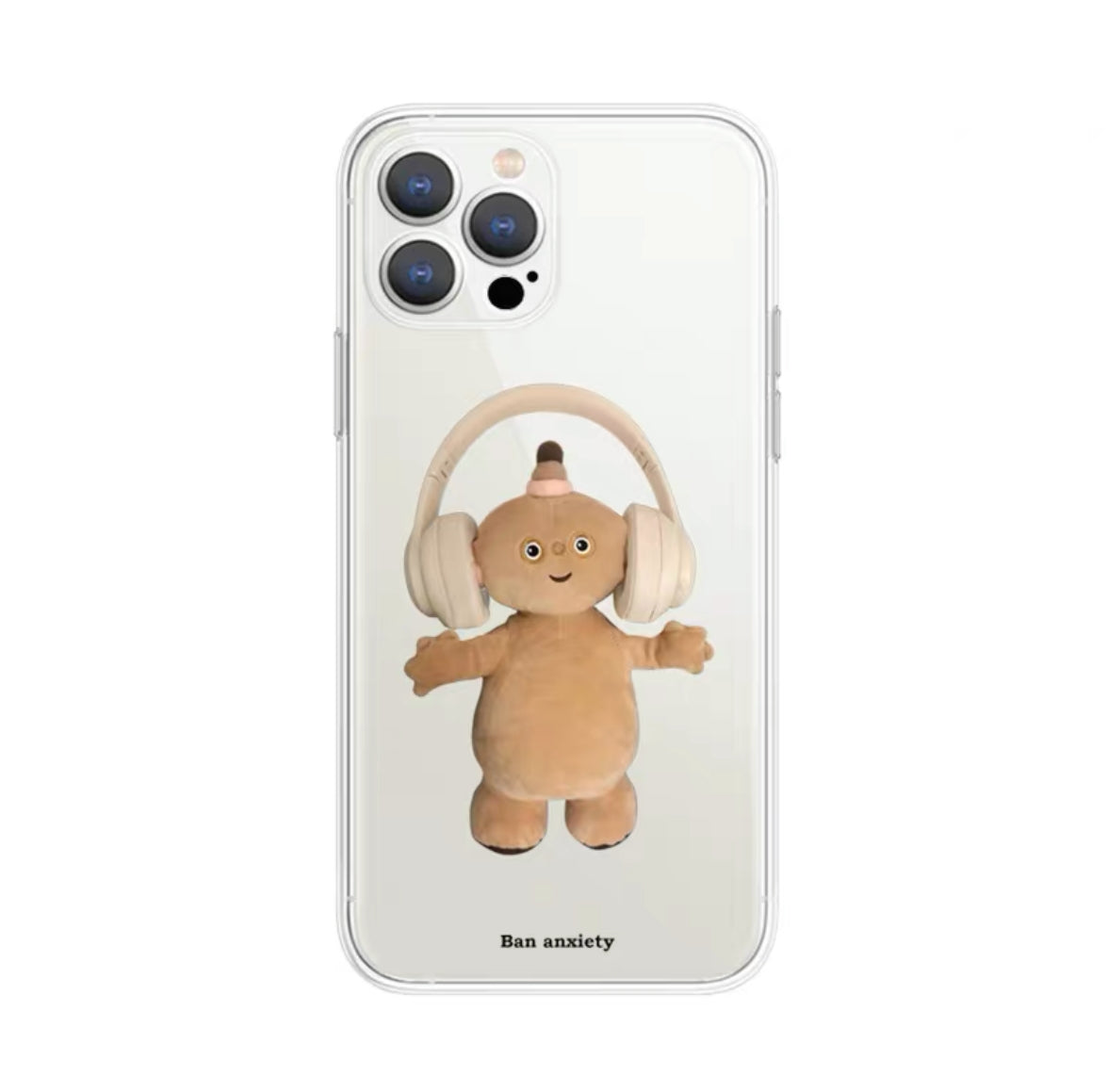 makka pakka ban anxiety makkapakka listen music Phone Case(black ,white, and clear ,three color) - kikigoods