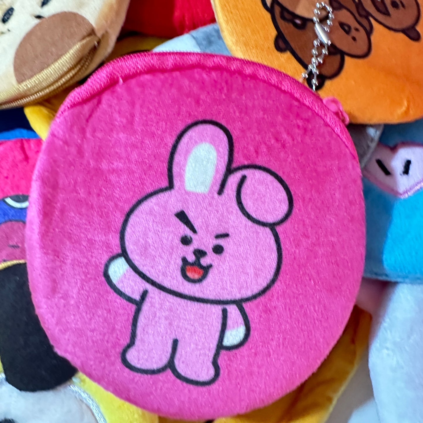 bt21 cartoon mirror phonecase(iPhone 15 series updated)buy one case get one bag - kikigoods