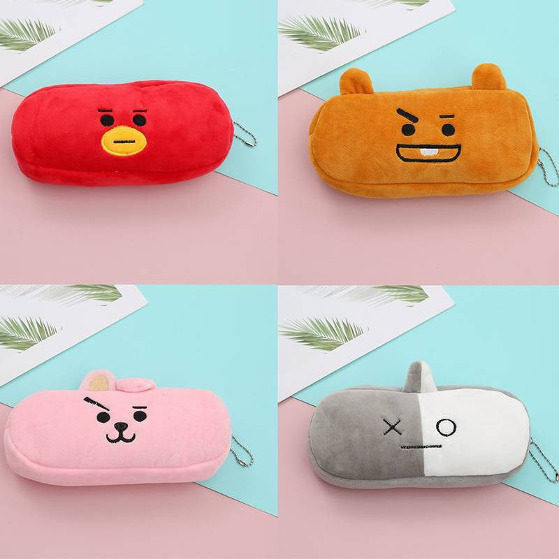 bt21 pencil case bag - kikigoods