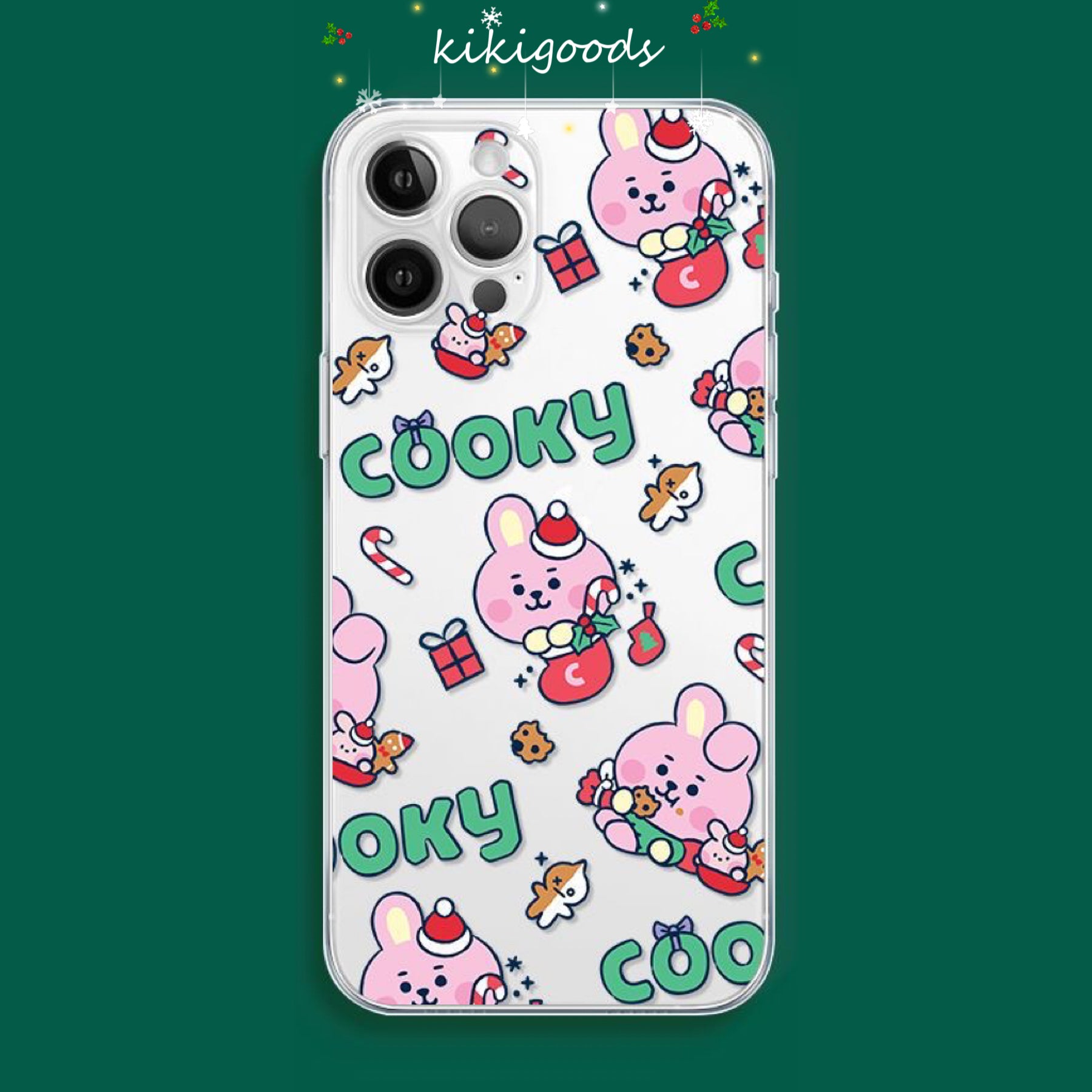 bt21 christmas phone case for iphone ,for samsung - kikigoods