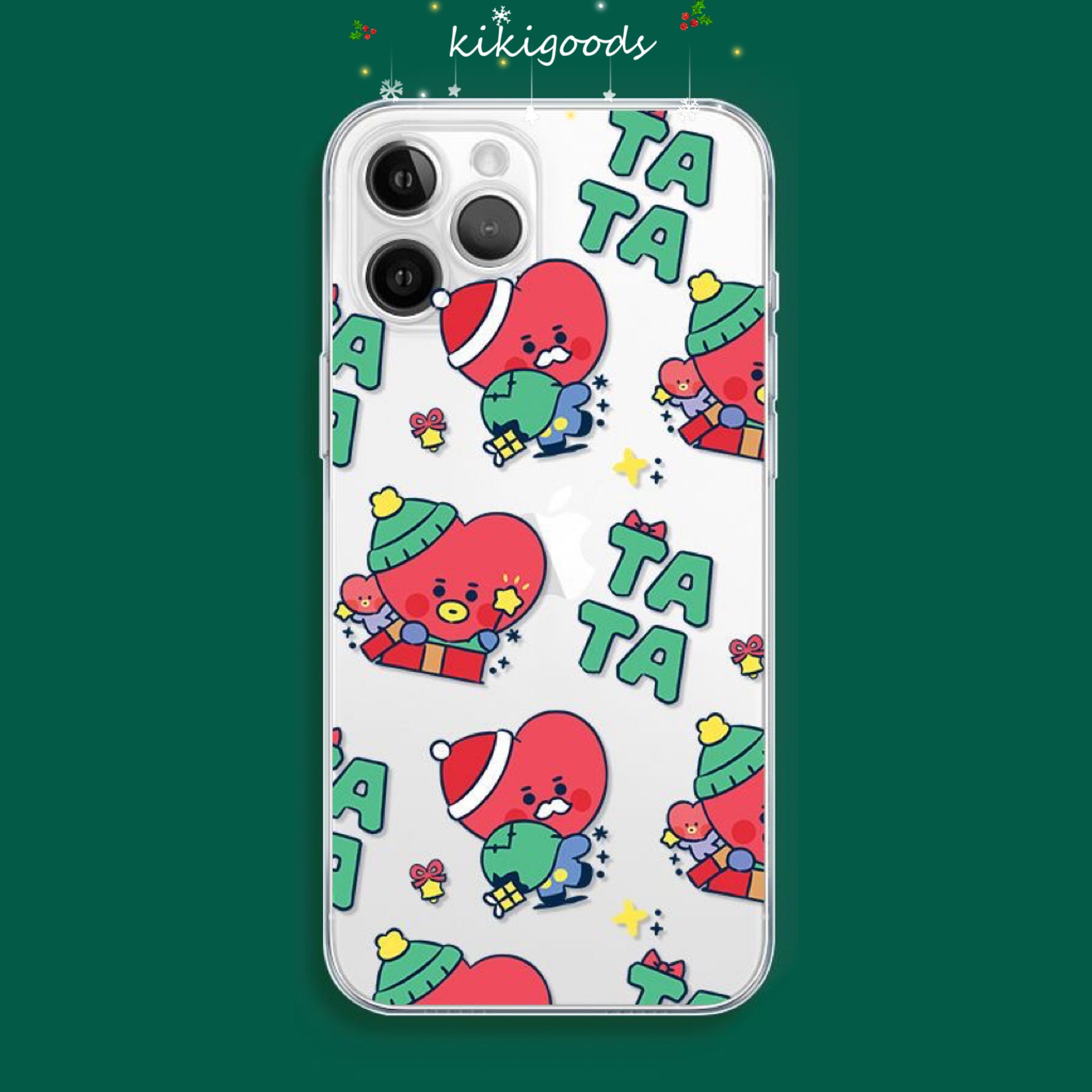 bt21 christmas phone case for iphone ,for samsung - kikigoods
