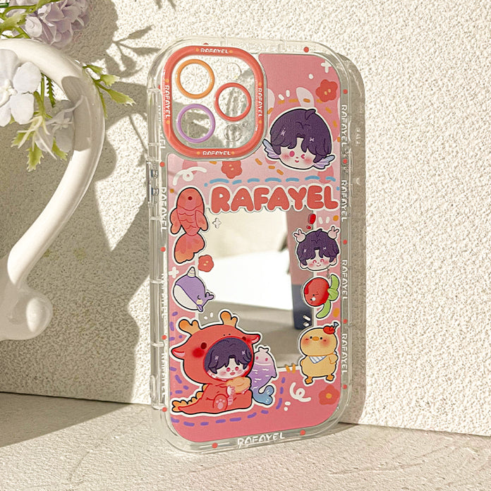 love and deepspace Mirror phonecase xavier sylus zayne rafayel caleb phonecase