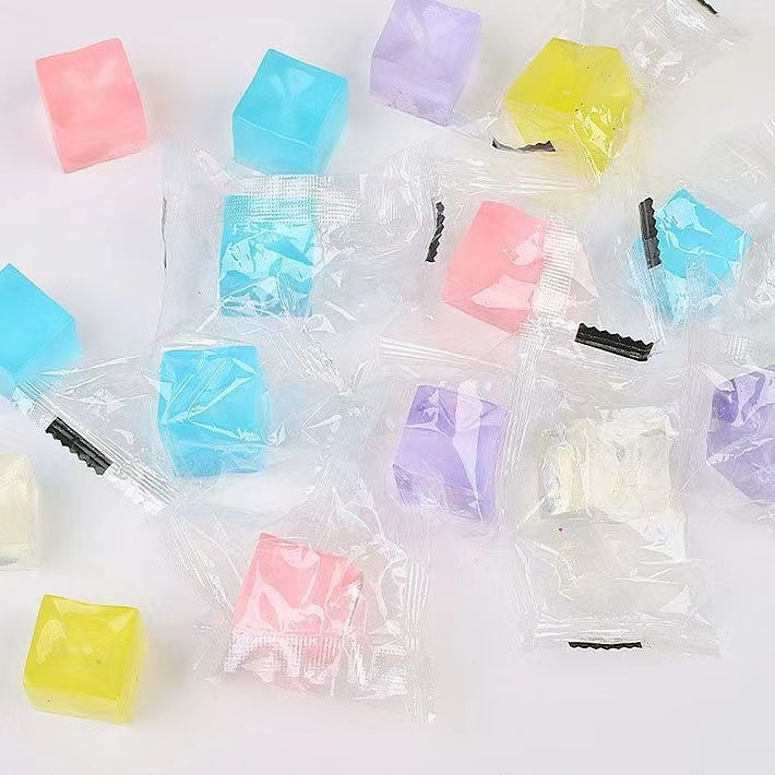 Not For Eating Anxiety Stress Relief Sensory Squishy Toy Simulated Ice Cubes - kikigoods