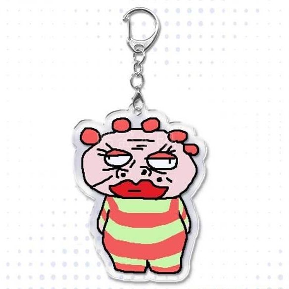 In the Night Garden Keychain - Makka Pakka & Baka Backpack Charm - Cute Couple's Accessory