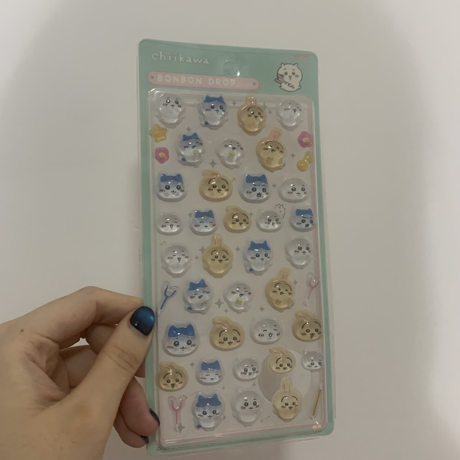 chiikawa 3d puffy stickers