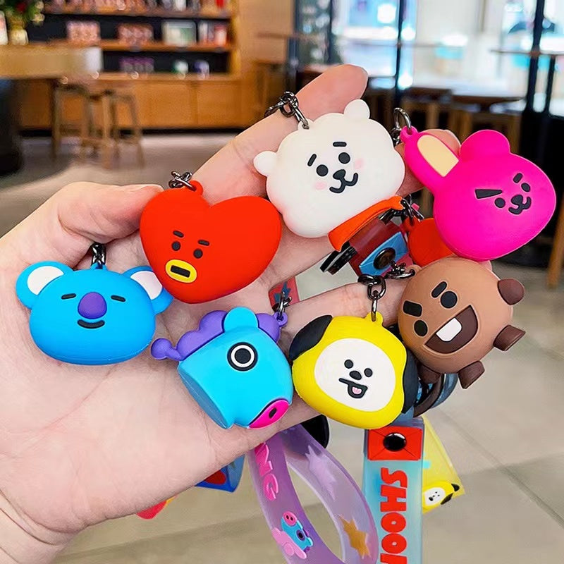 bt21 keychian 1 pcs - kikigoods