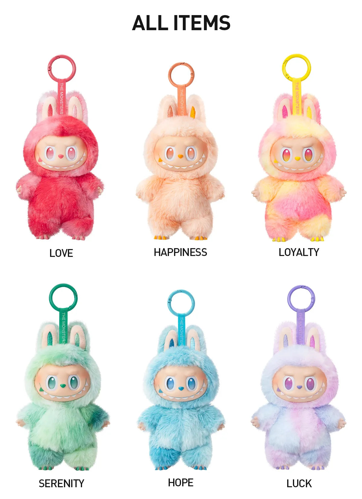 Labubu THE MONSTERS Big into Energy Series-Vinyl Plush Pendant Blind Box