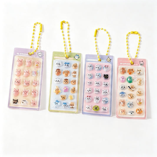 mini chiikawa stickers 4pcs