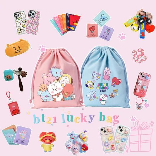 bt21 bts lucky bag blind bag bt21 Mysterious Gift - kikigoods