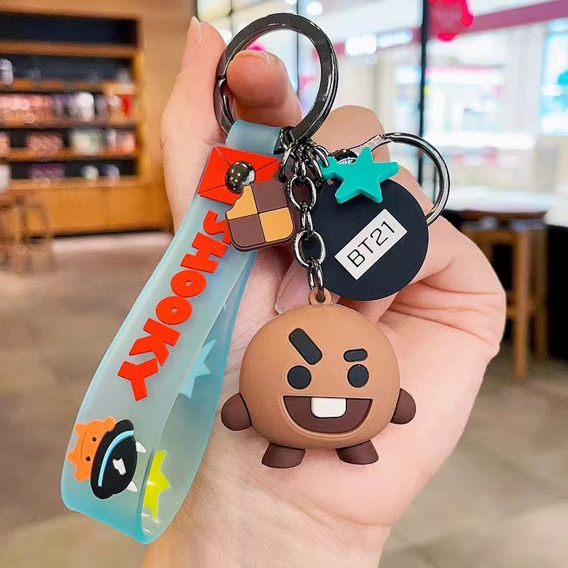 bt21 keychian 1 pcs - kikigoods