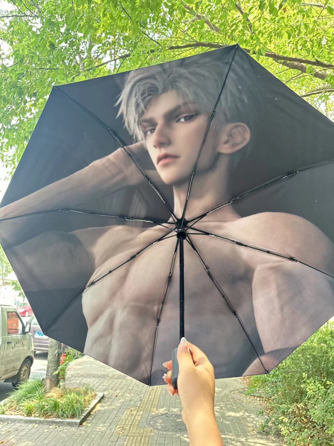 love and deepspace merch umbrella