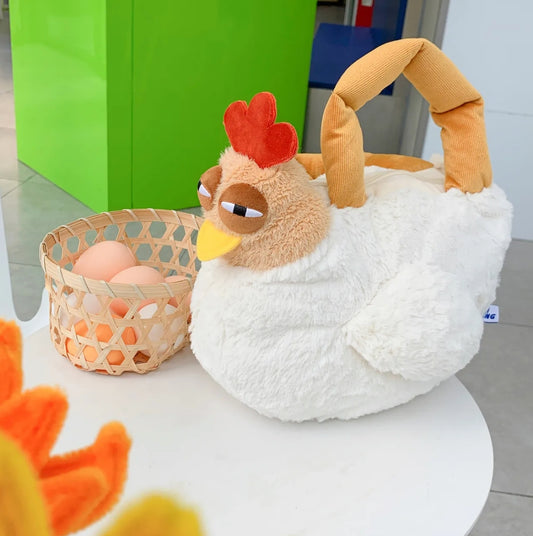 Cute plush Chicken Bag handbag