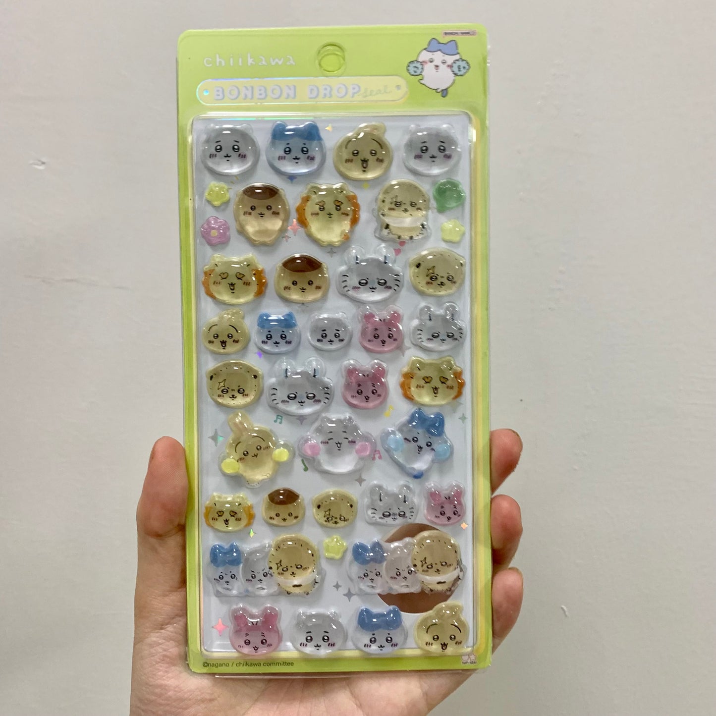 chiikawa 3d puffy stickers