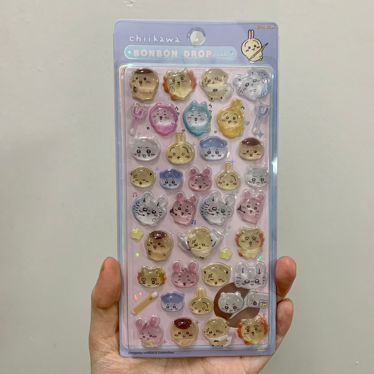 chiikawa 3d puffy stickers