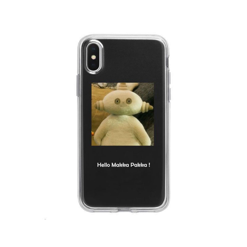 hello makka pakka Clear phonecase