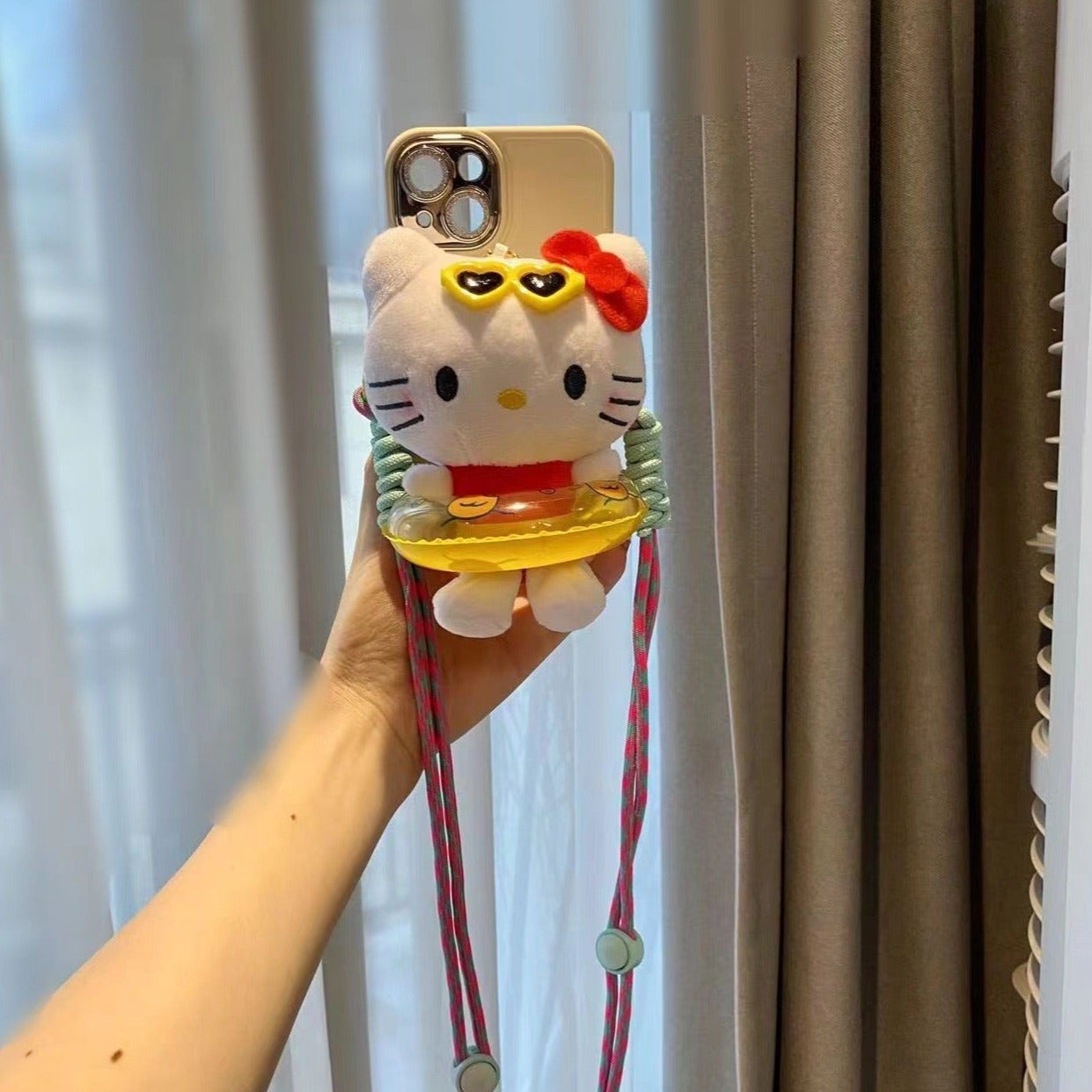 Sanrio hawaii hellokitty phone back clip - kikigoods