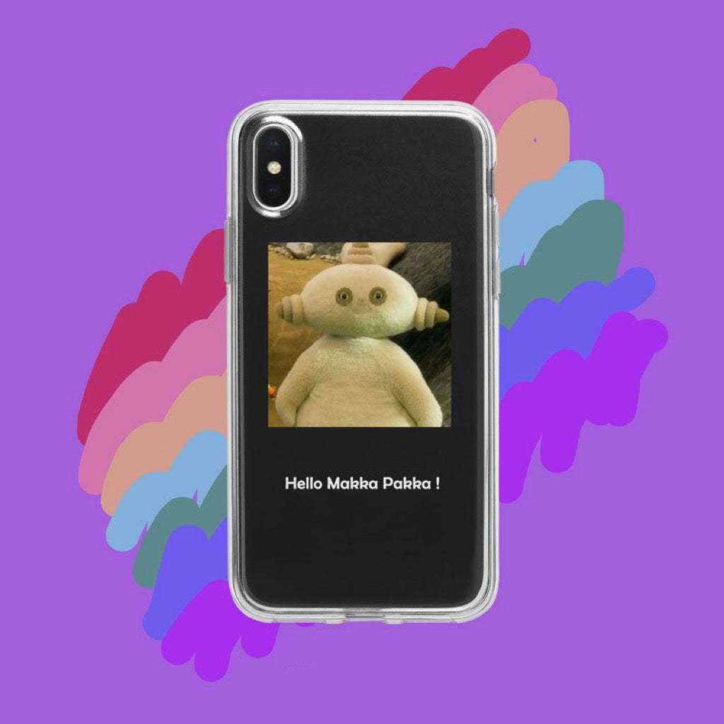 hello makka pakka Clear phonecase