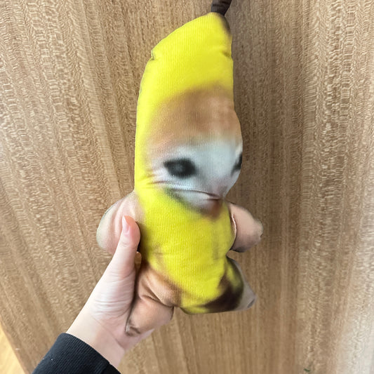 big banana cat plush toy - kikigoods