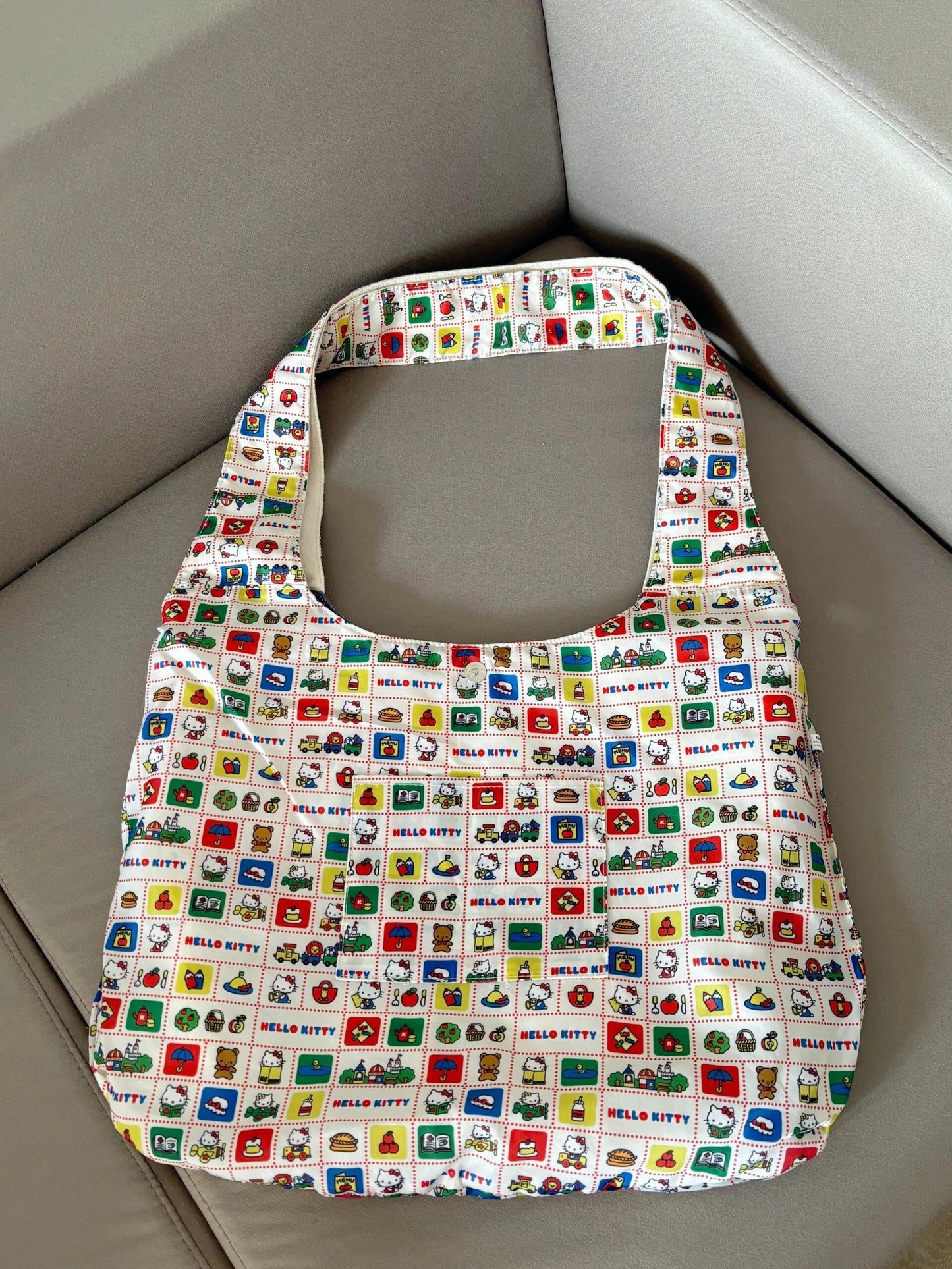 Hellokitty Tote Bag Shopping Bag Gym Bag Cat Lunch Bag