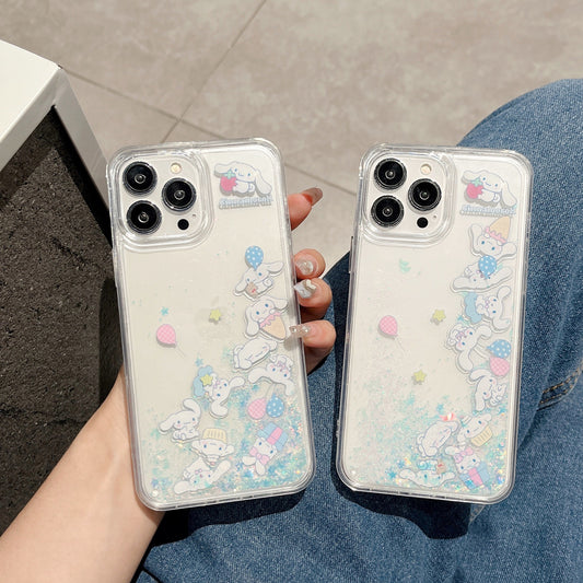 Sanrio cinnamonroll quicksand case