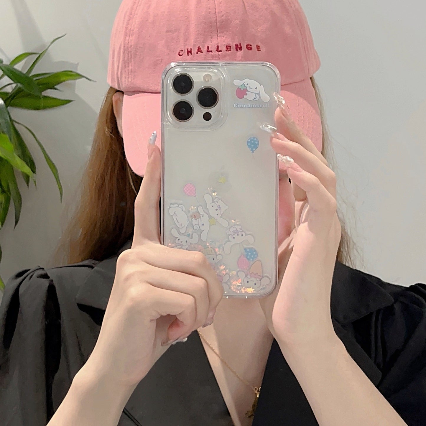 Sanrio cinnamonroll quicksand case