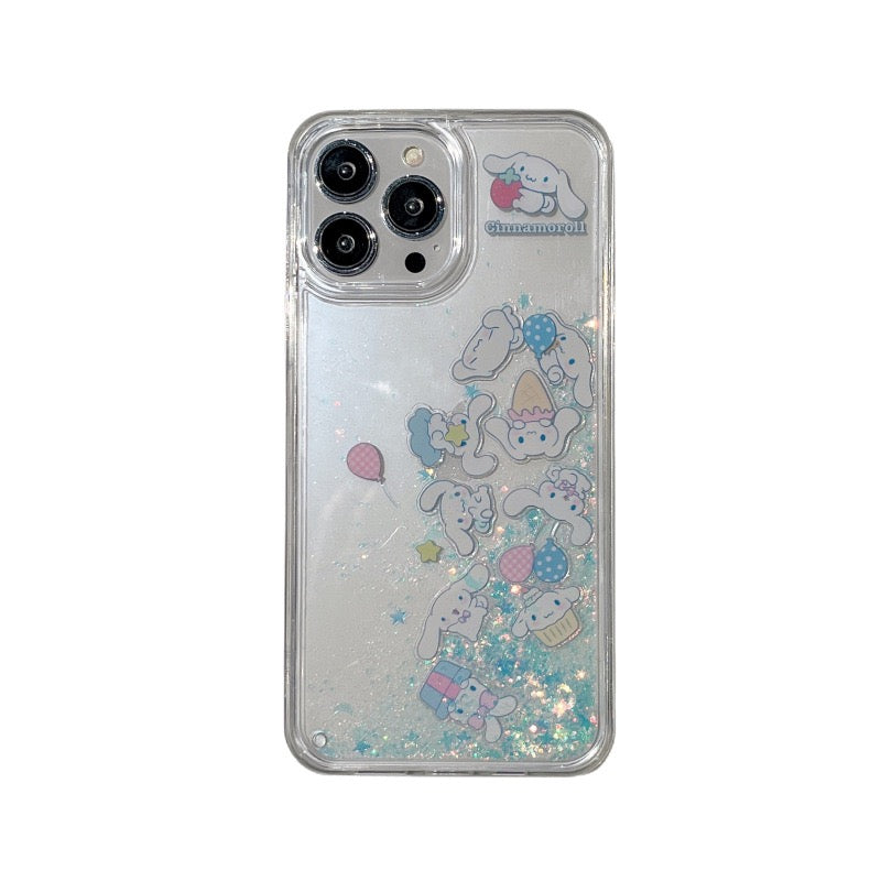 Sanrio cinnamonroll quicksand case