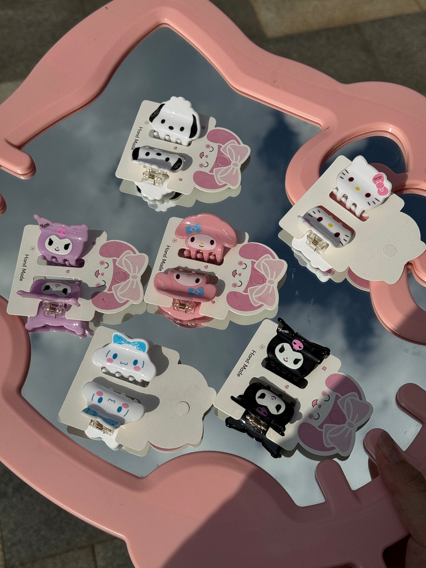 Sanrio Shaped Mini Hair Clips
