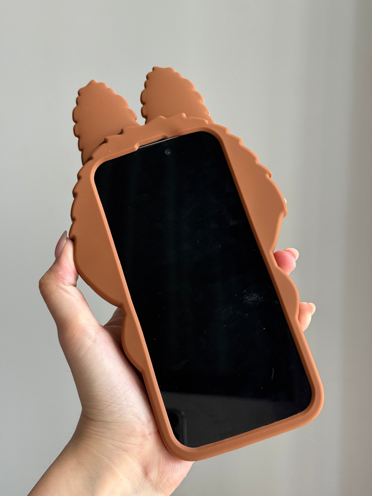 LABUBU Shape Silicone Cute Kawaii Phone Case