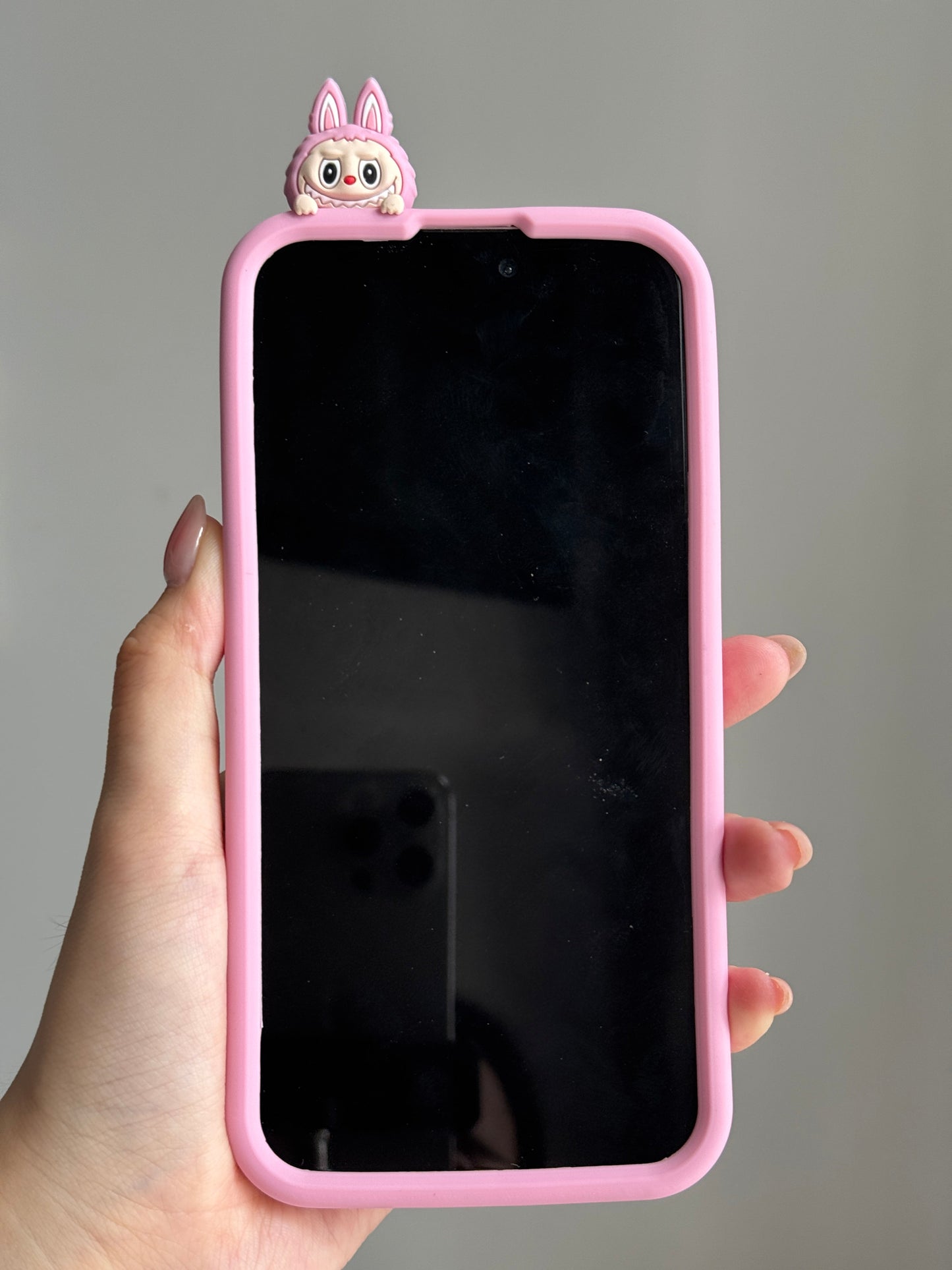 LABUBU Hipper Silicone Cute Kawaii Phone Case