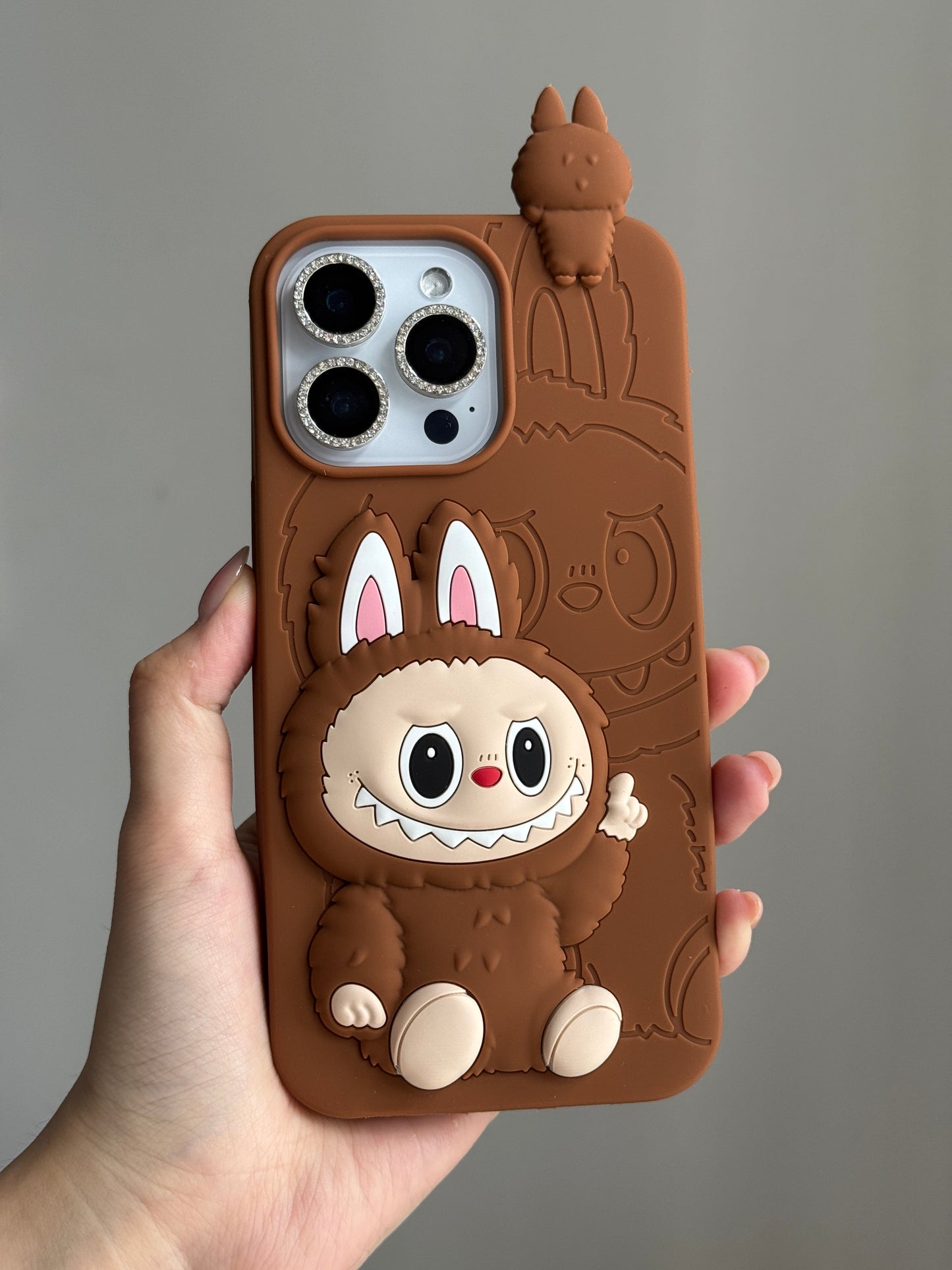 LABUBU Hipper Silicone Cute Kawaii Phone Case