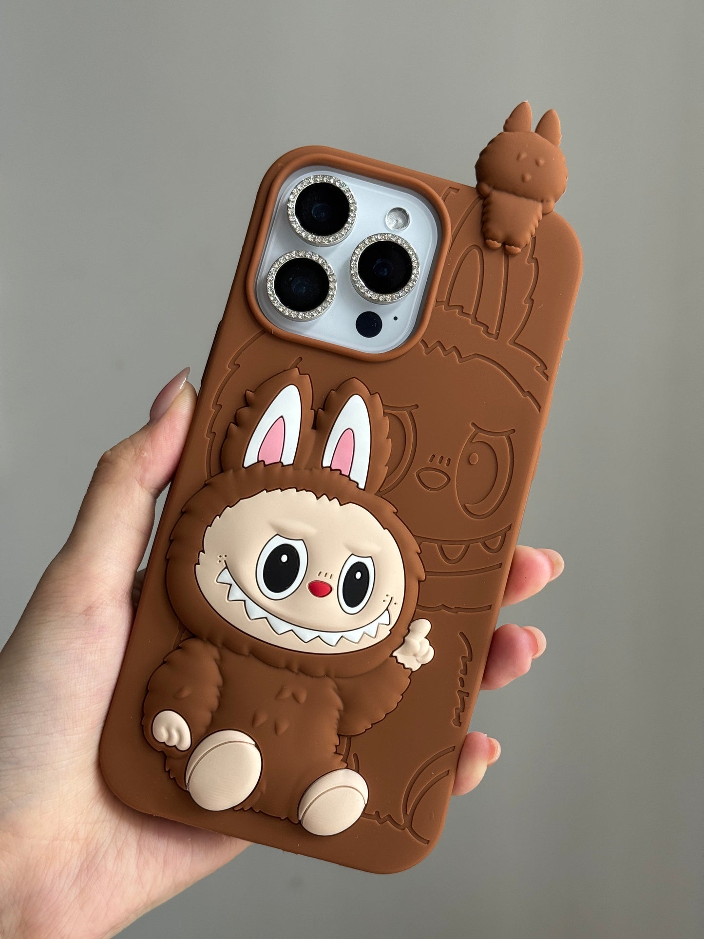LABUBU Hipper Silicone Cute Kawaii Phone Case