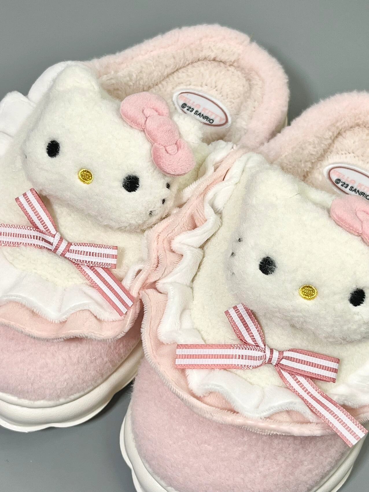 KT Fuzzy Fluffy Slippers Women Kawaii Slippers for Women Fluffy Kawaii House Slippers Cute Slippers