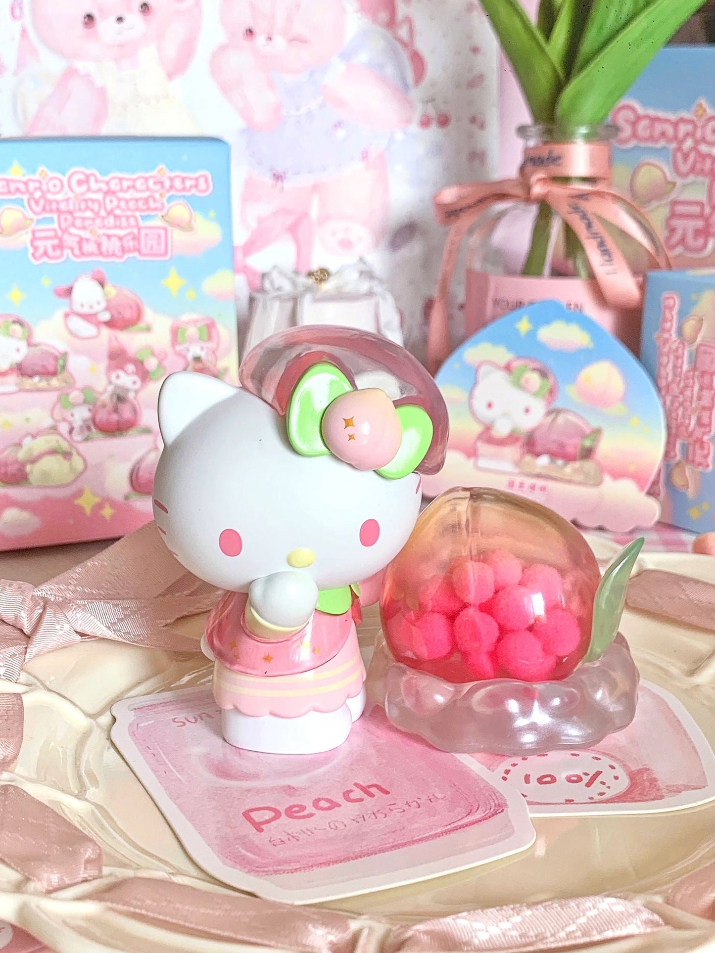 Sanrio Toptoy Vitality Peach Paradise Blind Box Figures