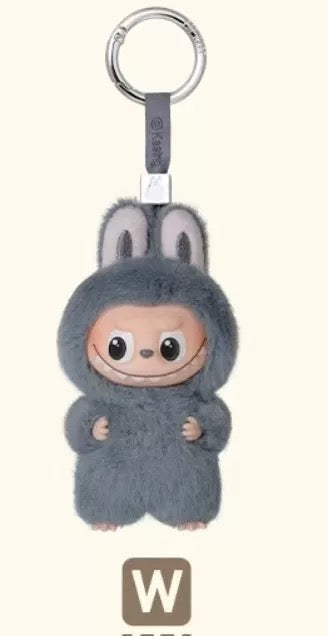 Mini Labubu Pin for Love Series Vinyl Plush Pendant Blind Box