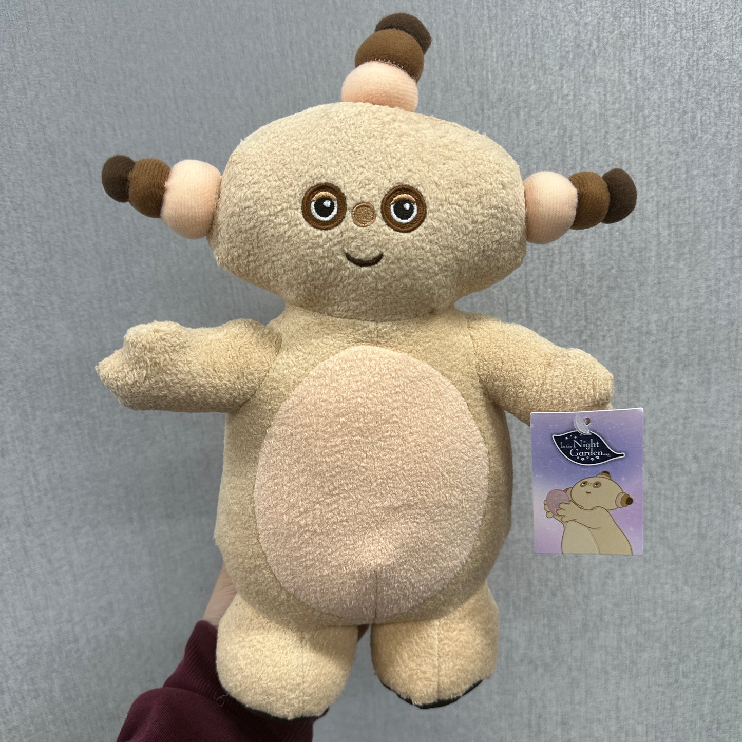 miniso makka pakka 24cm plush toy and makkapakka sponge