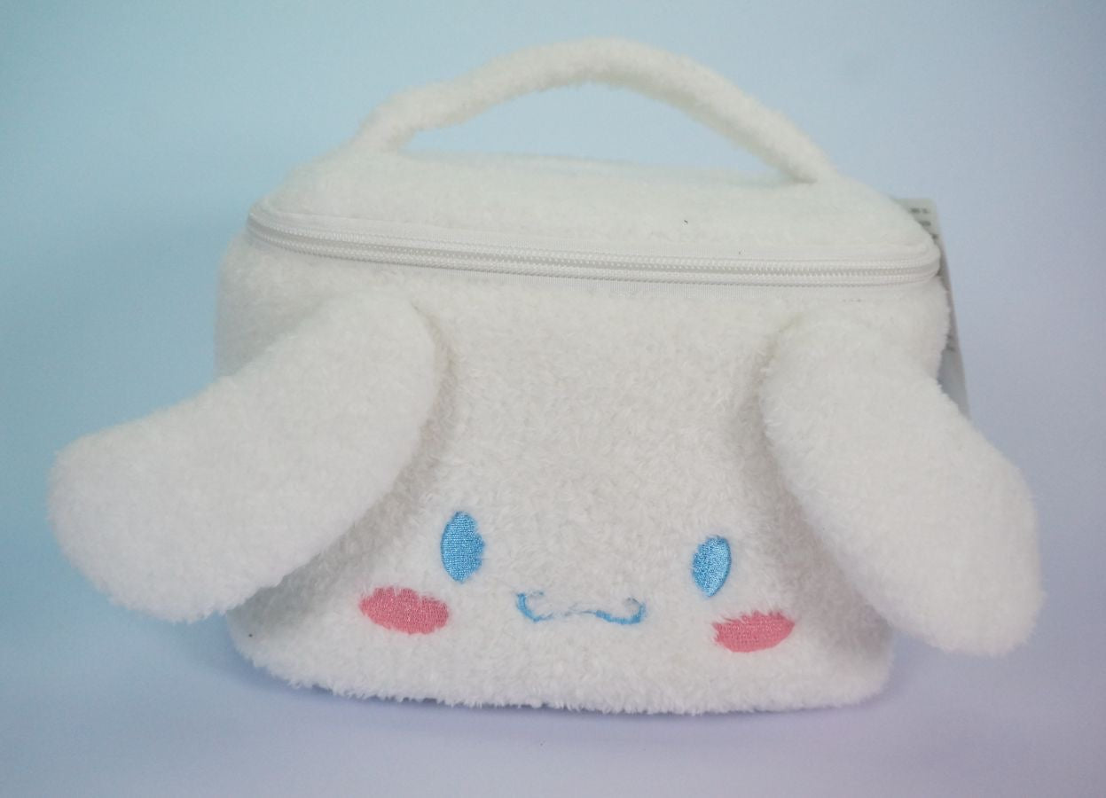 Sanrio Plush Travel Makeup Portable Storage Bag Dividers for Cosmetics Makeup Brushes Toiletry Jewelry Digital Accessories