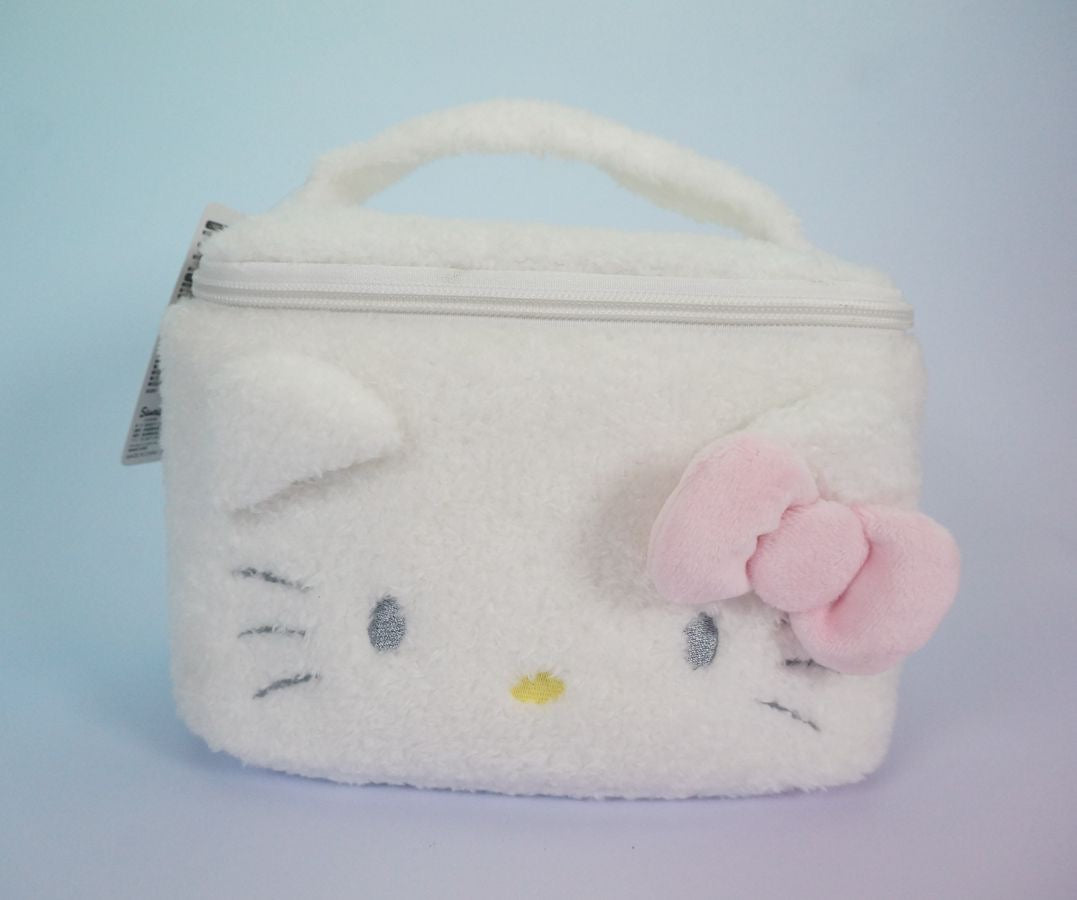 Sanrio Plush Travel Makeup Portable Storage Bag Dividers for Cosmetics Makeup Brushes Toiletry Jewelry Digital Accessories