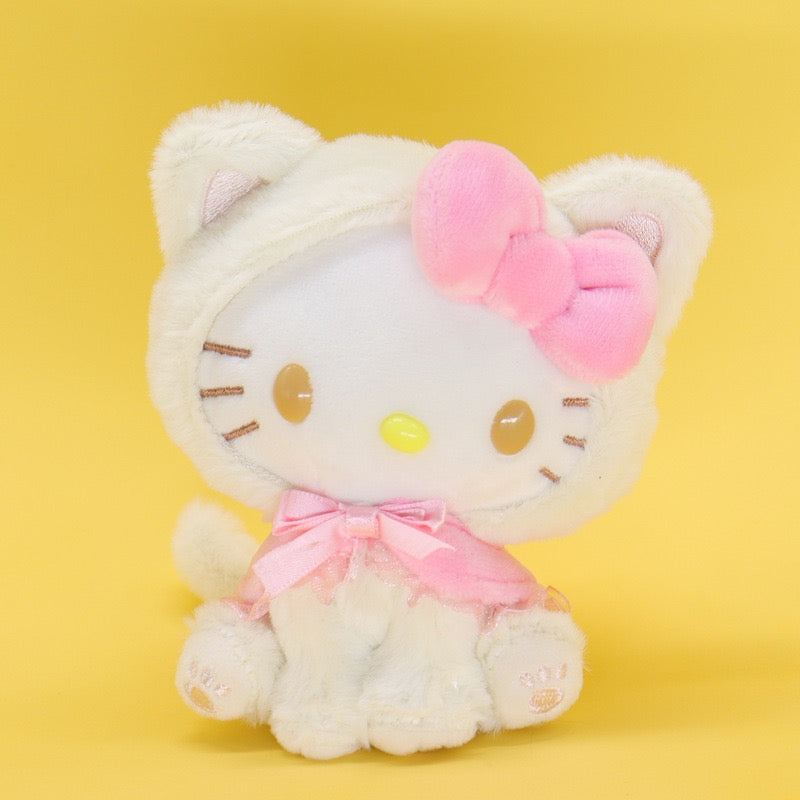 Hellokitty Cat Plush Keychain Cute Pendant Doll Keyring Accessories Pendant Toy Girls Gift