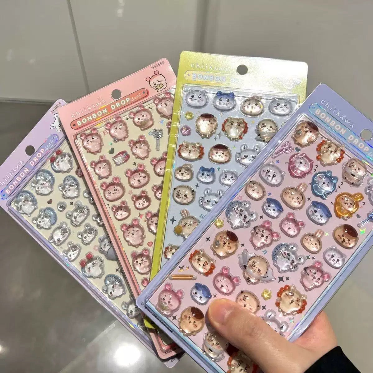 chiikawa 3d puffy stickers