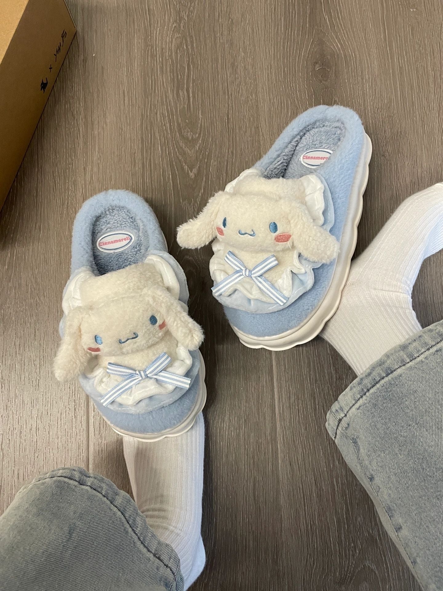 KT Fuzzy Fluffy Slippers Women Kawaii Slippers for Women Fluffy Kawaii House Slippers Cute Slippers