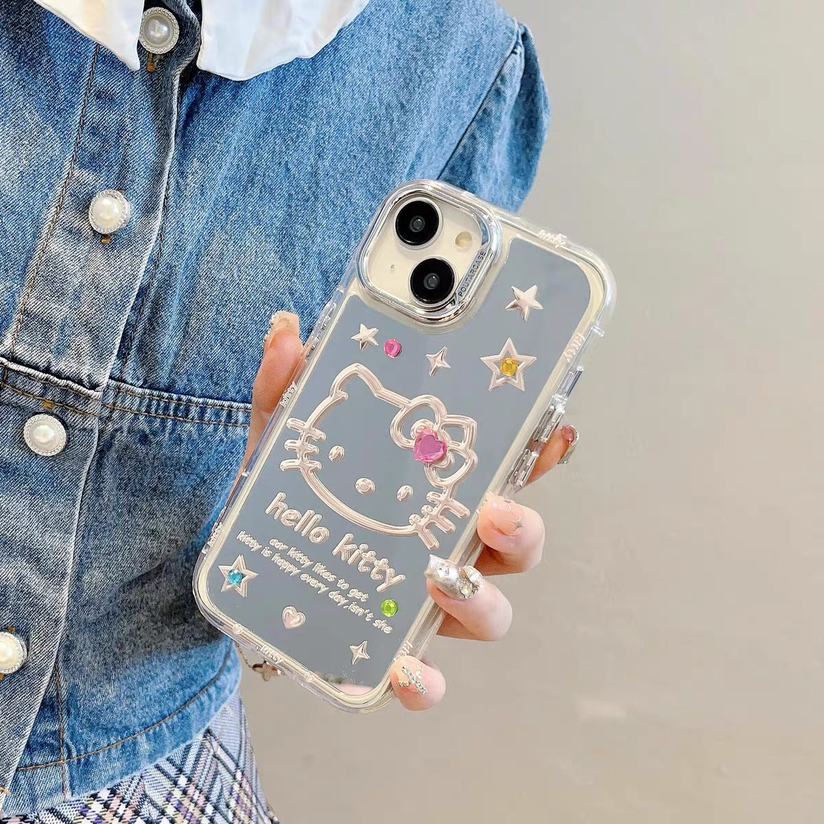 HelloKitty star luxury mirror iphonecase - kikigoods