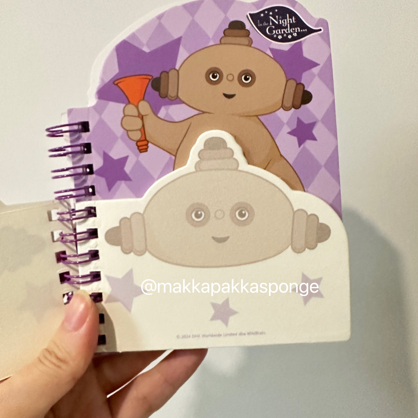 in the night garden makkapakka notebook spiral notebook