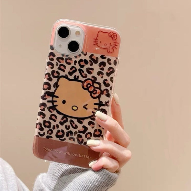 Leopard HelloKitty iphone case - kikigoods