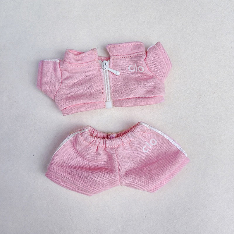 ALO 17cm Labubu Clothes Set(NO DOLL)  Accessories Suit Cute Clothes for Labubu Dress up Unique Style
