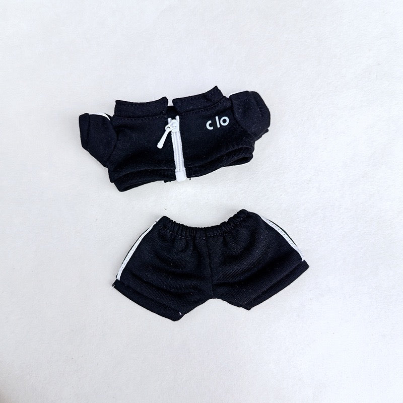 ALO 17cm Labubu Clothes Set(NO DOLL)  Accessories Suit Cute Clothes for Labubu Dress up Unique Style