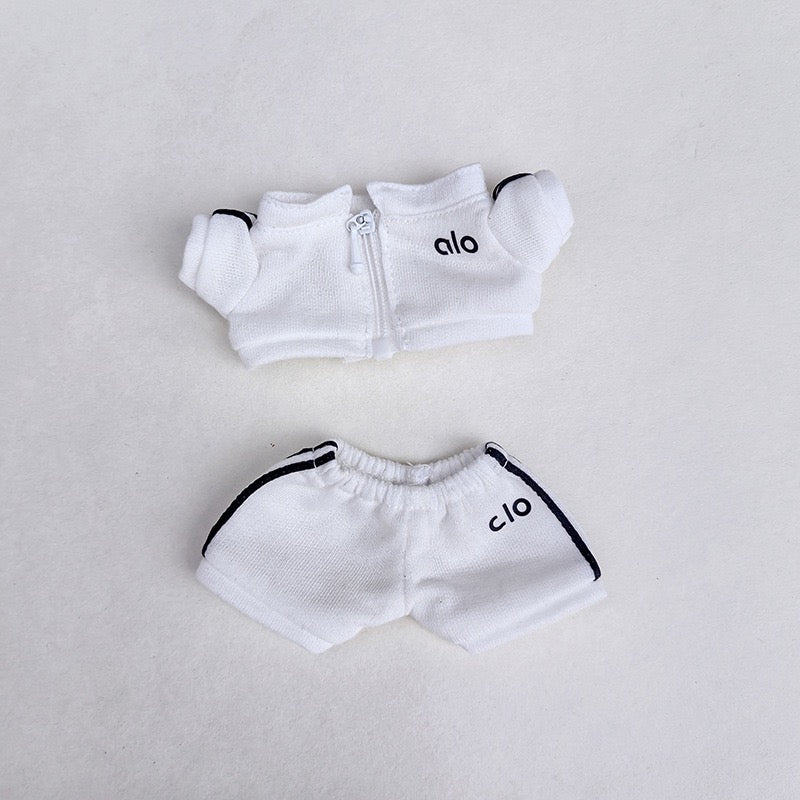 ALO 17cm Labubu Clothes Set(NO DOLL)  Accessories Suit Cute Clothes for Labubu Dress up Unique Style