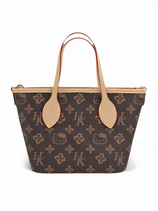 Hellokitty Crossbody Purses and Handbags for Women PU Leather Tote Top Handle Satchel Shoulder Bags