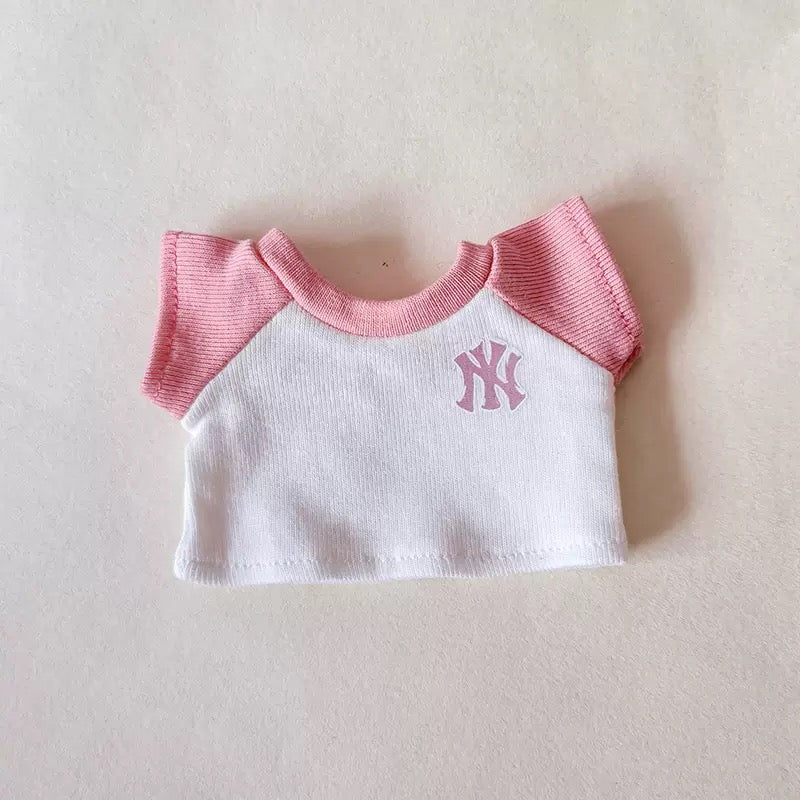 LA Hat Clothes Set(NO DOLL) Accessories Suit Cute Clothes for Labubu Dress up Unique Style