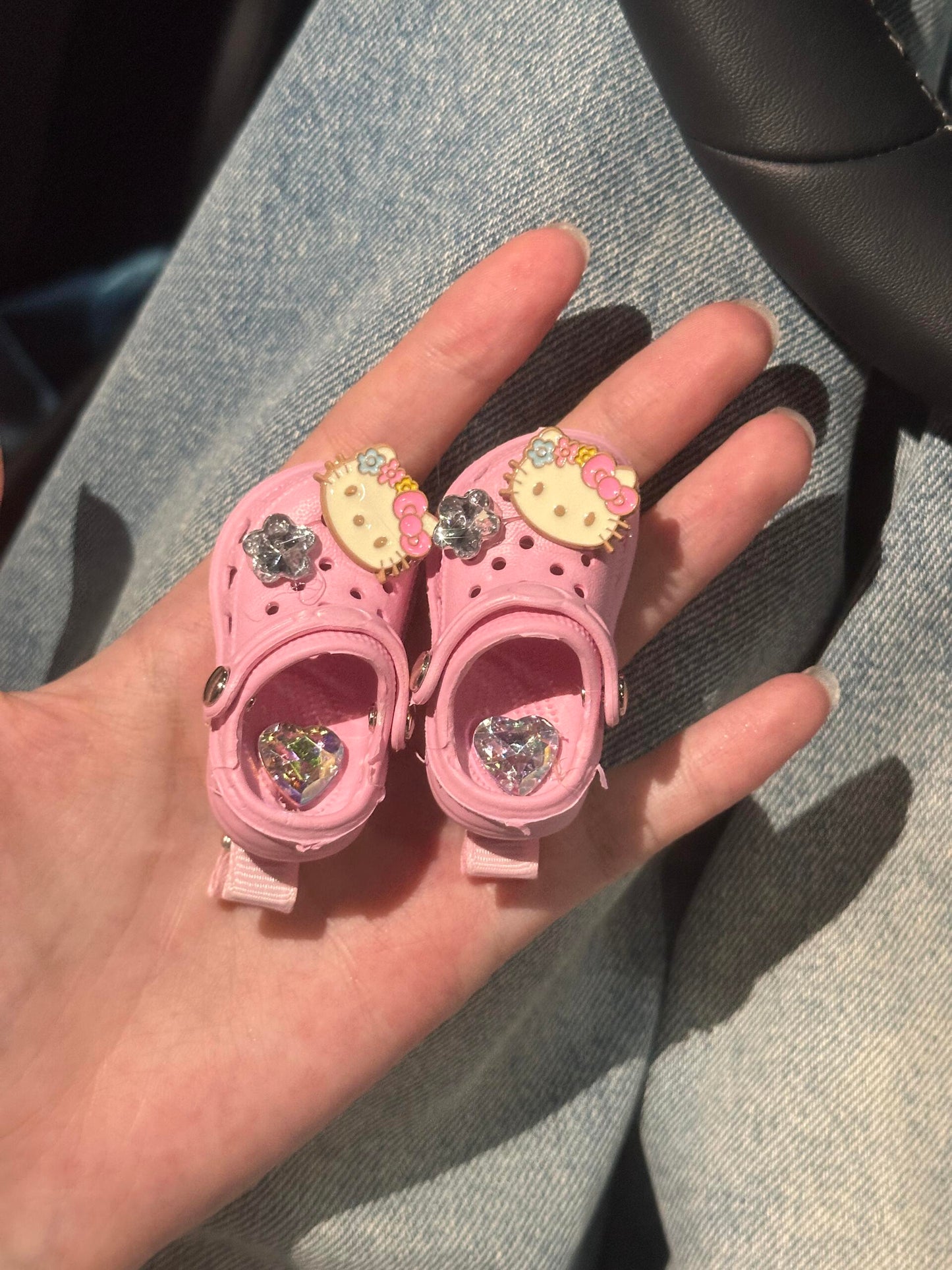 Hellokitty Mini Crocs Handmade Accessories Hairpins