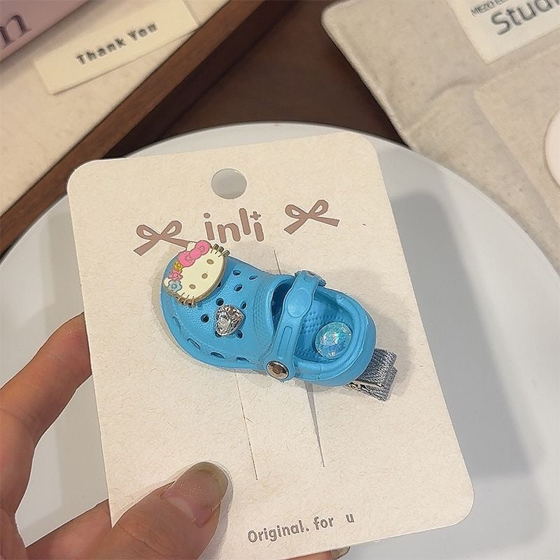 Hellokitty Mini Crocs Handmade Accessories Hairpins